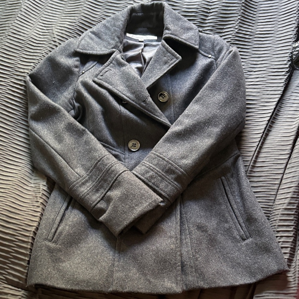 Kenneth cole Women's Gray Peacoat